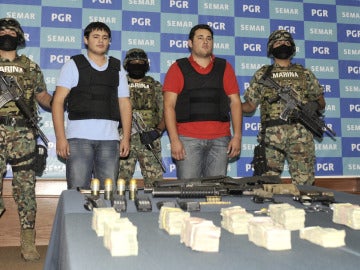 Los detenidos como posibles hijos de 'El Chapo'