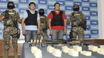 Los detenidos como posibles hijos de 'El Chapo'