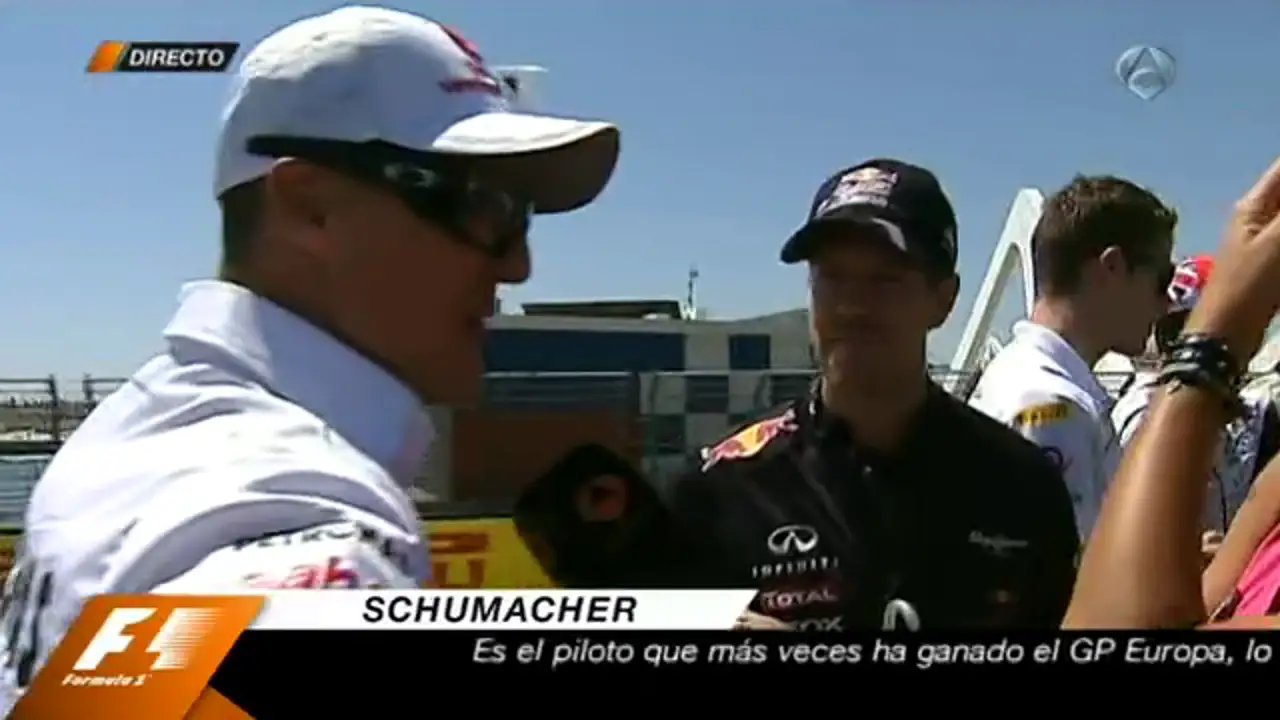 Schumacher y Vettel valoran la Euro 2012