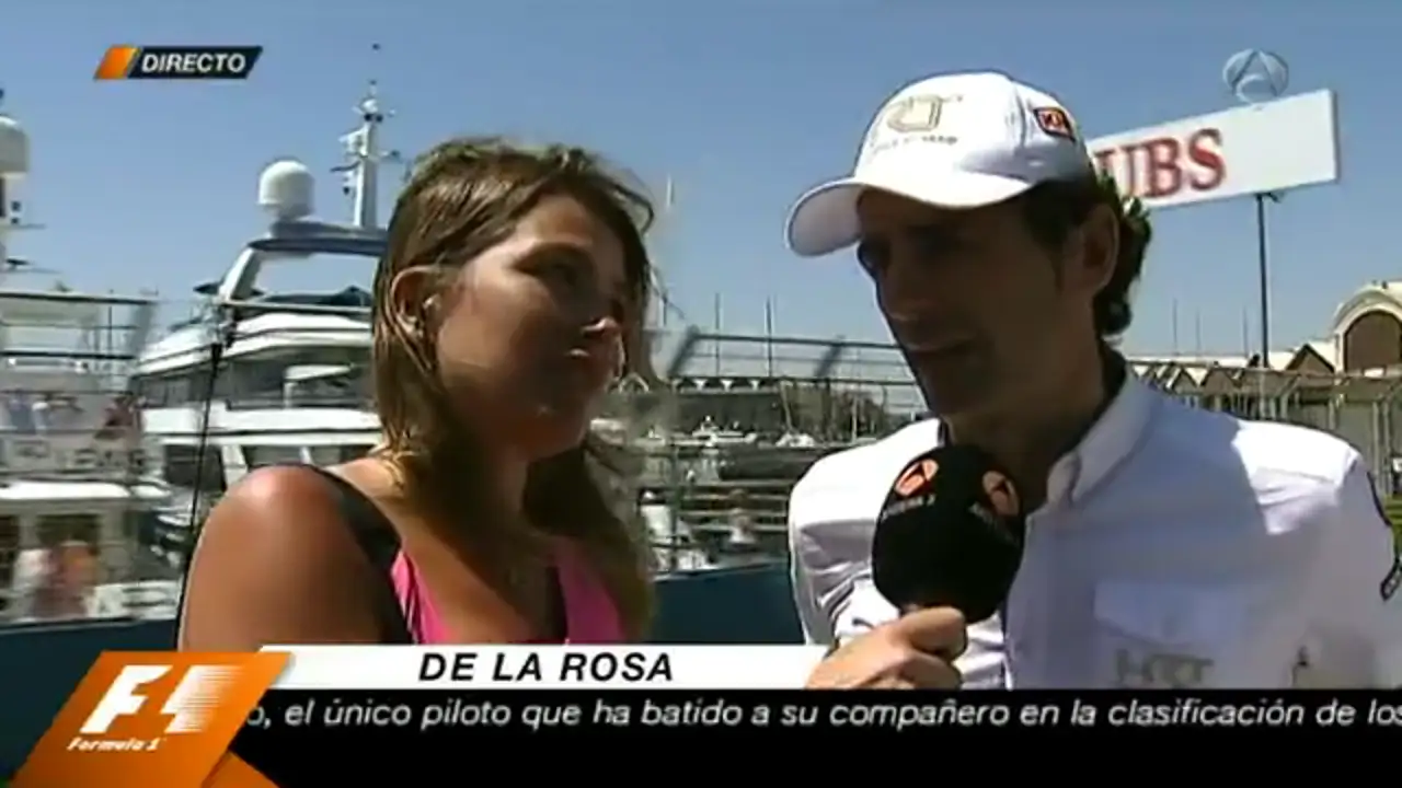 De la Rosa: "Estoy muy satisfecho"