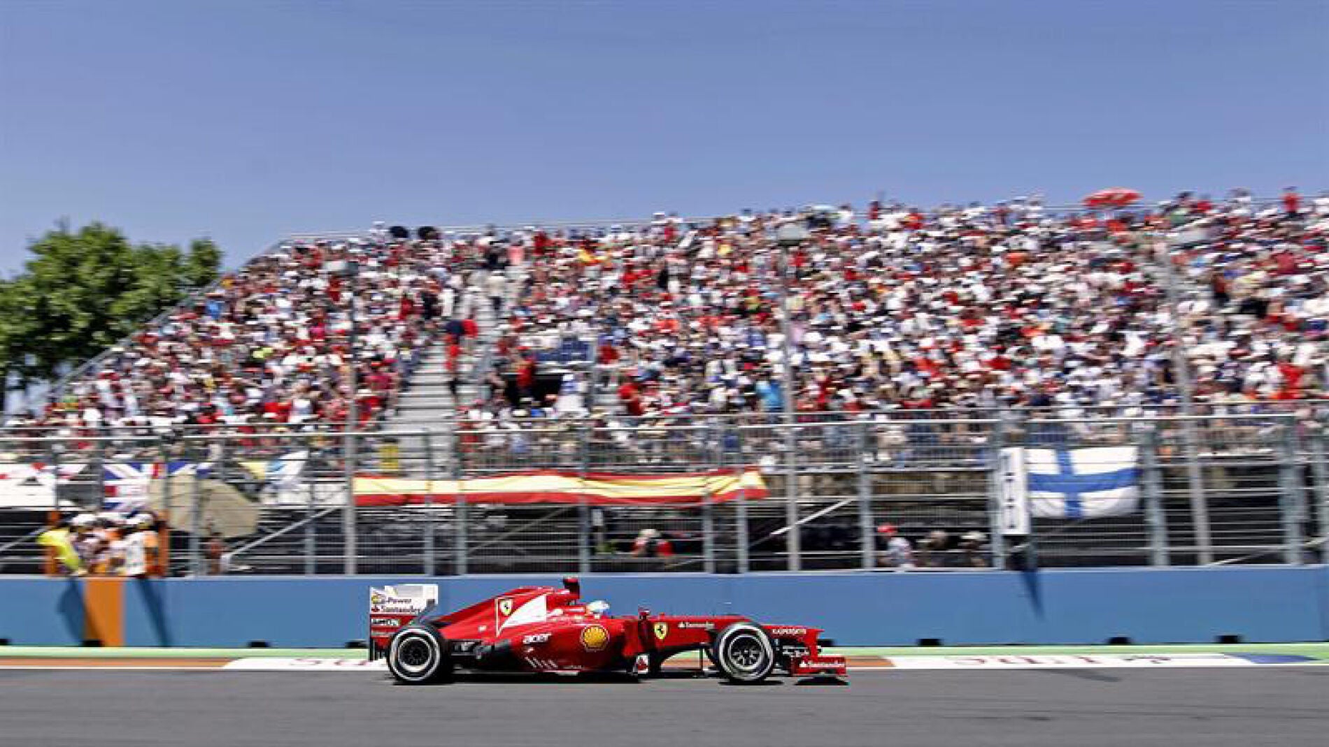Ambiente en el GP de Europa