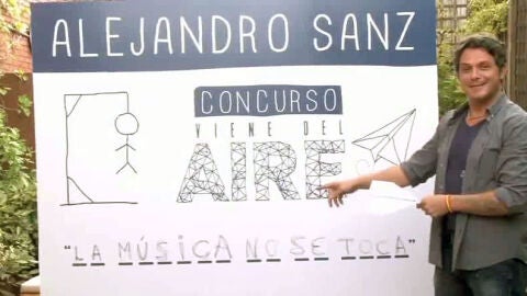 Alejandro Sanz en el v&iacute;deo de 'No me compares'