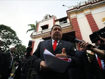 Hugo Chávez se siente sano Hugo Chávez se siente sano