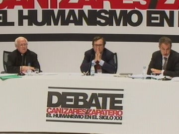 Zapatero, Cañizares y Marhuenda, en el debate