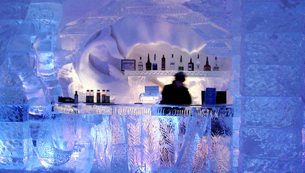 Bar de hielo en Estocolmo