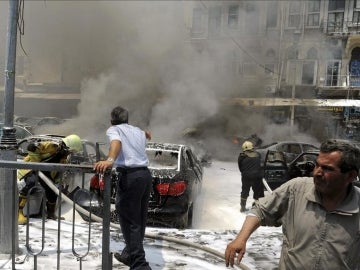 Al menos 59 muertos en la periferia de Damasco