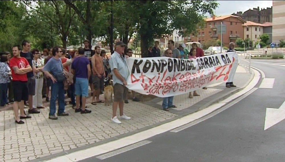 La manifestación no tuvo apoyos