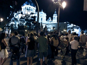 Desalojan la Catedral de la Almudena