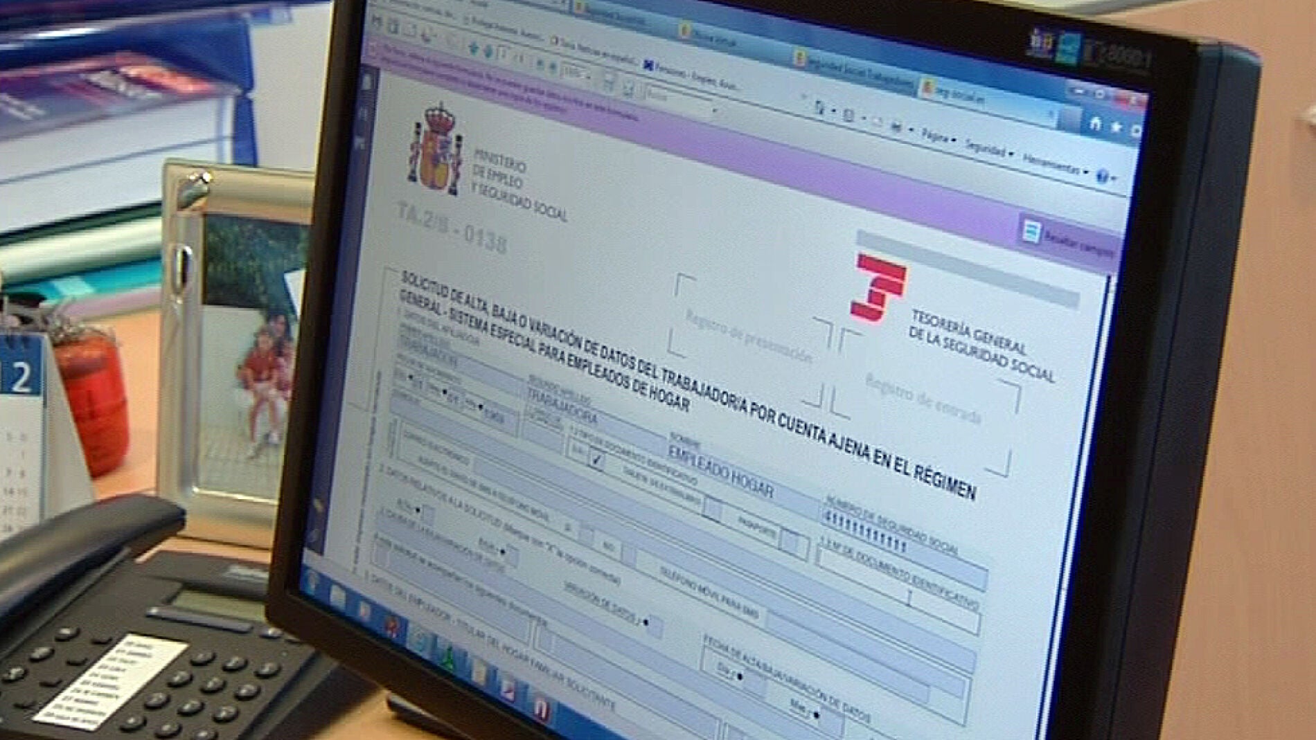 Solicitud de alta en la Seguridad Social