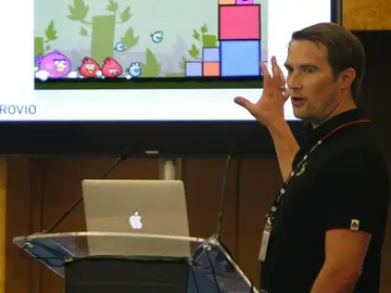 Teemu Huuhtanen, vicepresidente de la empresa Rovio Teemu Huuhtanen, vicepresidente de la empresa Rovio