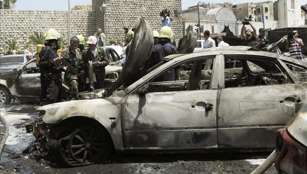 El atentado fue perpetrado por un coche bomba