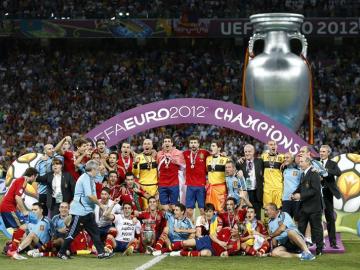 España celebra su segunda Eurocopa