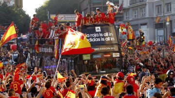 La afición recibe a los campeones en Gran Vía