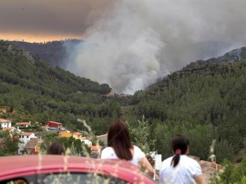 Incendio en Andilla