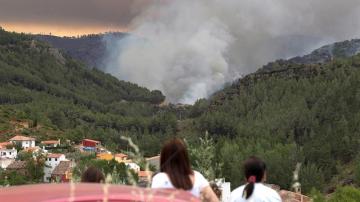 Incendio en Andilla