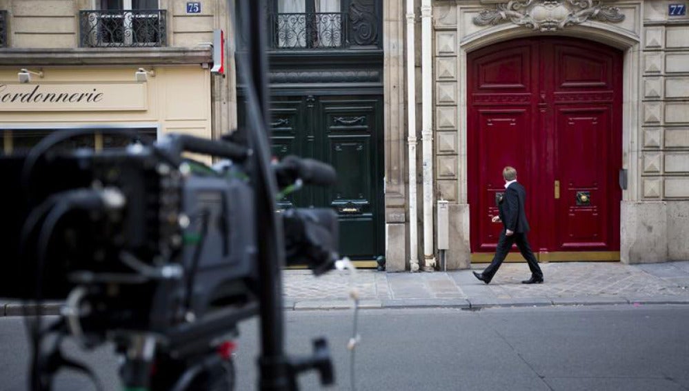 Registro a la casa de Sarkozy