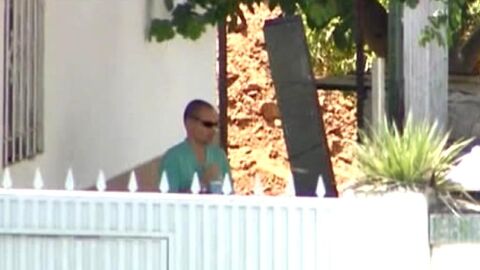 Jos&eacute; Bret&oacute;n durante el registro de Las Quemadillas