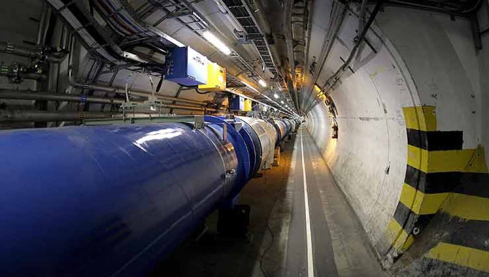 El superconductor que transporta las partículas