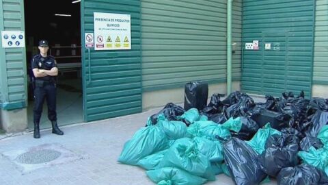 Los dep&oacute;sitos de droga en Barcelona al m&aacute;ximo