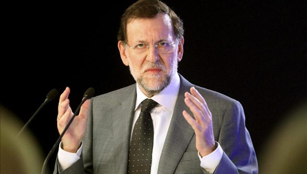 Rajoy, durante su la inauguración de la nueva sede del Banco Iberoamericano de Desarrollo
