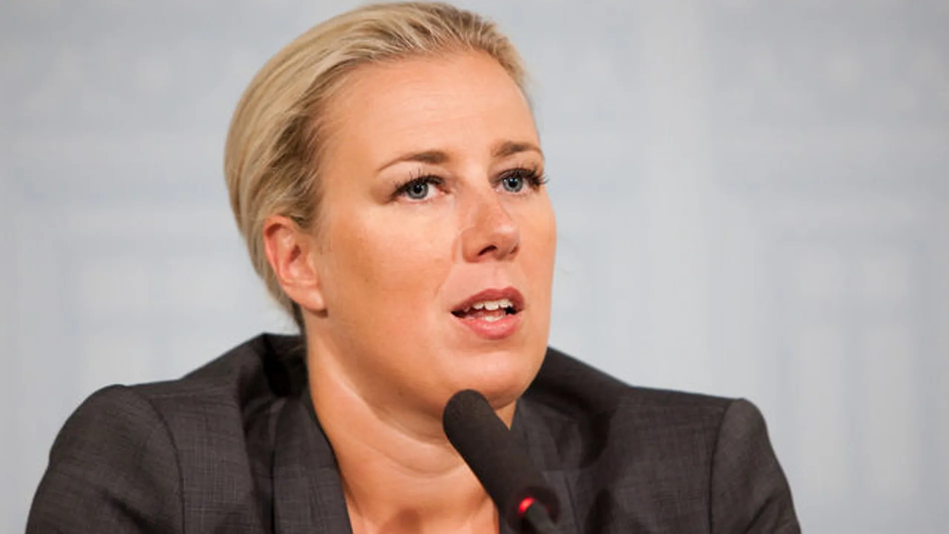 Jutta Urpilainen, ministra de Finanzas finlandesa Jutta Urpilainen, ministra de Finanzas finlandesa