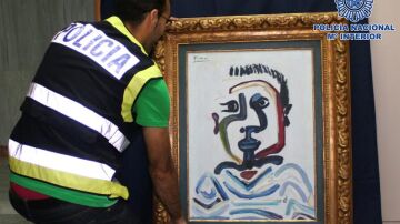Falso "Buste de Jeune Garçon" de Pablo Ruiz Picasso