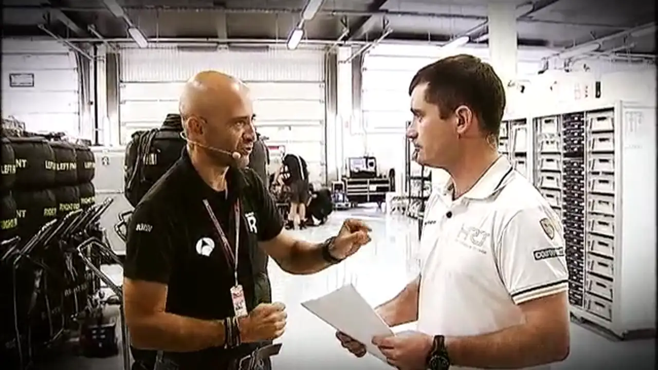 El consultorio de Toni Cuquerella en el GP de Gran Bretaña