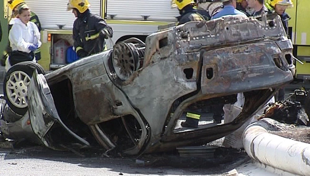 Accidente de coche en Las Palmas