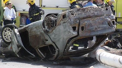 La Guardia Civil investiga si el padre de Vecindario mató al niño antes del accidente
