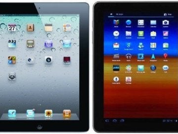 Tabletas de Apple y Samsung