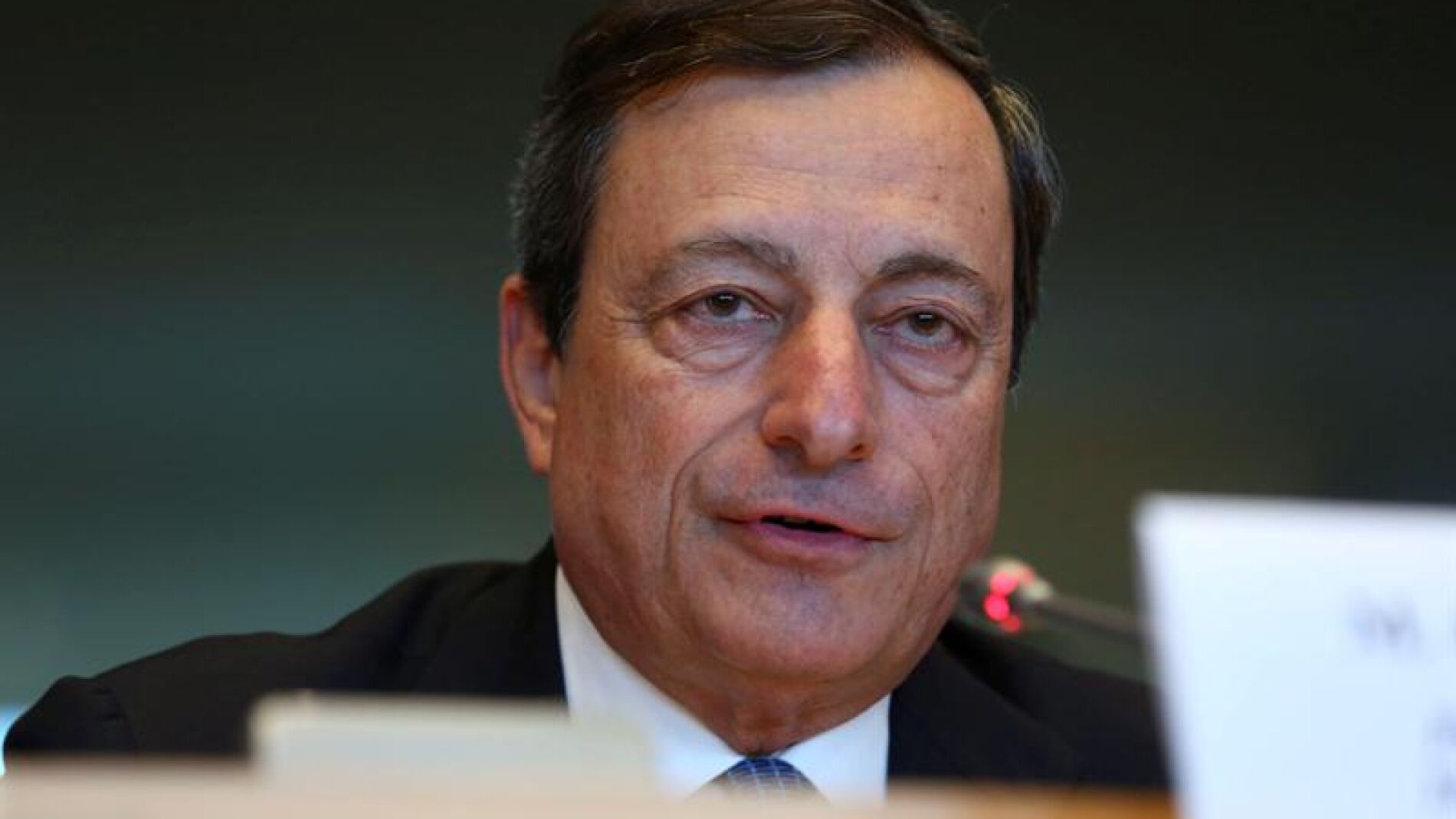 El presidente del Banco Central Europeo, Mario Draghi