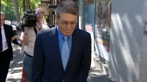 Vicente Soriano en su entrada a la Audiencia Nacional Vicente Soriano en su entrada a la Audiencia Nacional