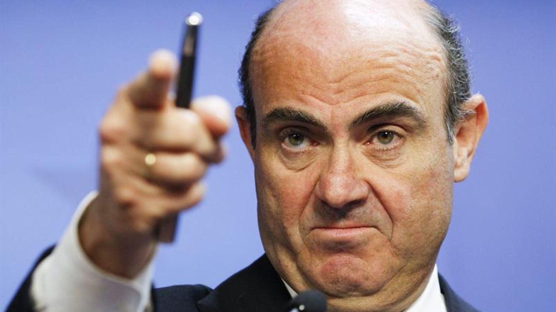 Luis de Guindos, ministro de Econom&iacute;a