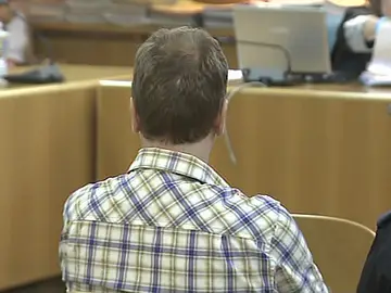 Mikel Otegi durante el juicio Mikel Otegi durante el juicio