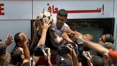 Israel libera a un futbolista palestino que estuvo preso tres años sin tener un juicio