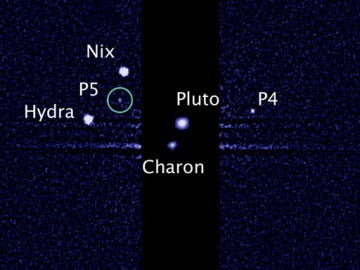 Descubierta una quinta luna en Plutón