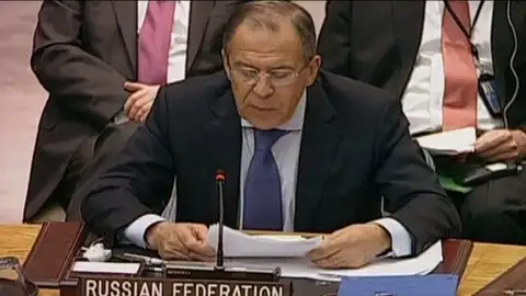 Rusia se opone a la ONU Rusia se opone a la ONU