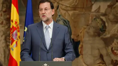 Rajoy, en una comparecencia sobre la marca España Rajoy, en una comparecencia sobre la marca España