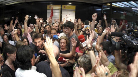 Protesta de funcionarios