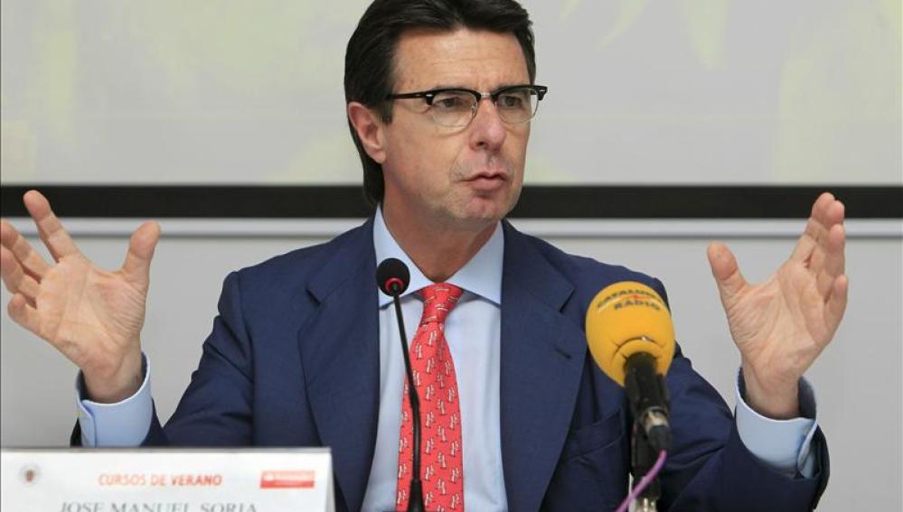 José Manuel Soria, ministro de Industria, Energía y Turismo