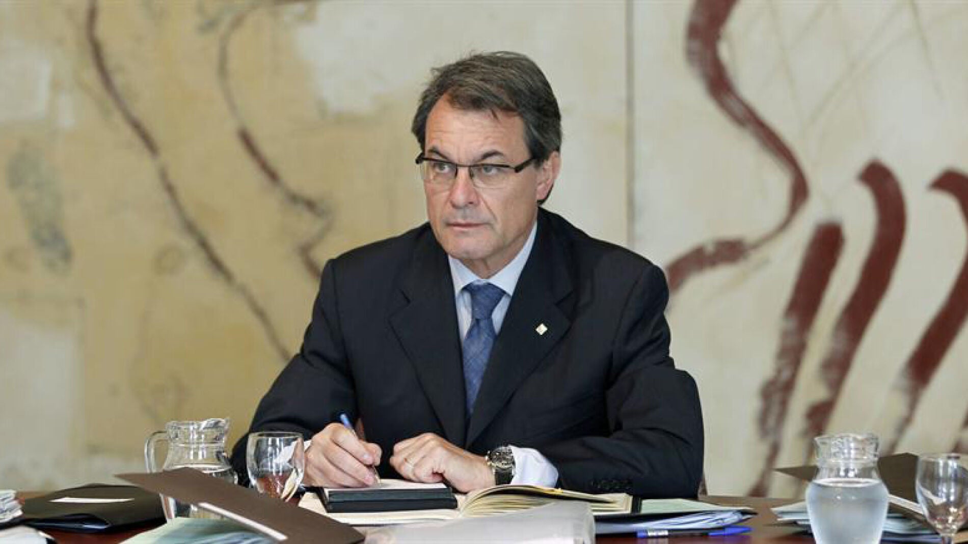 El presidente de la Generalitat, Artur Mas