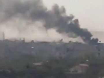 Bombardeos en Damasco