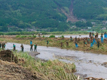 Inundaciones en Japón