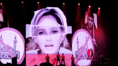 El Frente Nacional demanda a Madonna por mostrar a Marine Le Pen con una esvástica en un vídeo