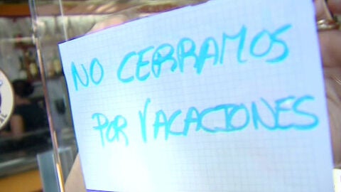 Los negocios no cierran en agosto, por la crisis