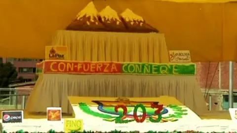 La tarta más grande de Sudamérica La tarta más grande de Sudamérica