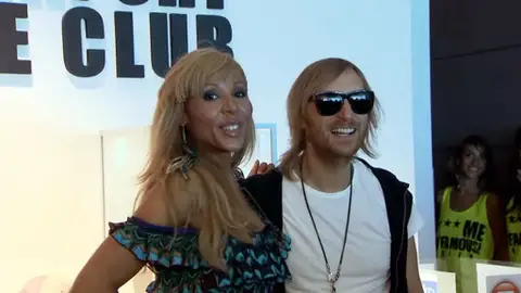Cathy y David Guetta en Ibiza Cathy y David Guetta en Ibiza