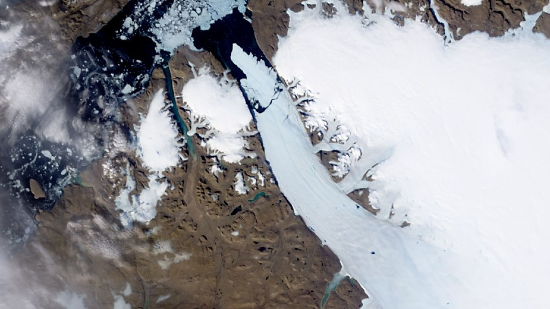 El glaciar Petermann