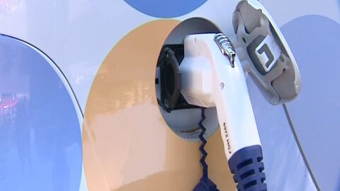 Cargador de coche el&eacute;ctrico