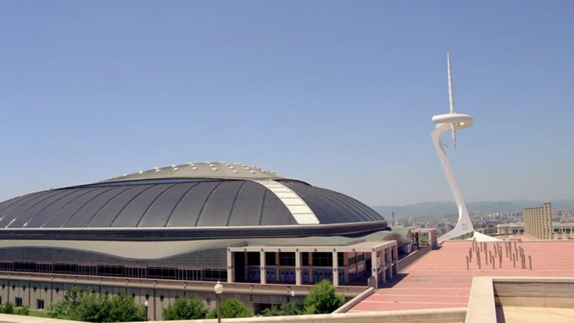 Exterior del Palau Sant Jordi Exterior del Palau Sant Jordi